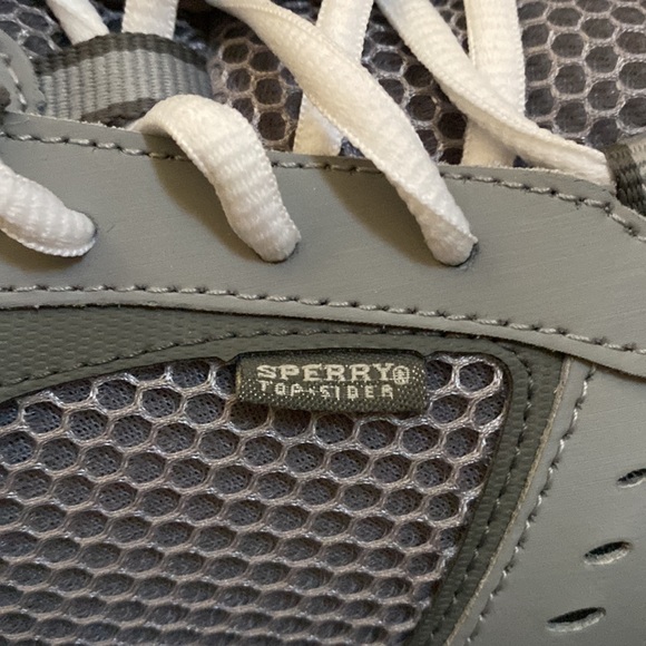 Sperry Men’s Gray Sailing Boat shoe tennis shoes size 13M BNWOB see Photos - Picture 9 of 11